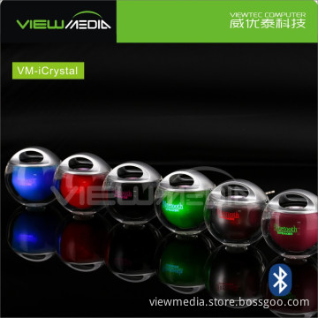 Led lighting mini Bluetooth speaker portable Bluetooth speaker 2016 iCrystal